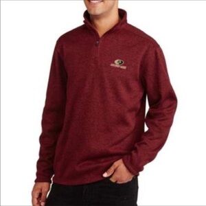 Mossy Oak soft, warm pullover jacket Size XL New Burgundy